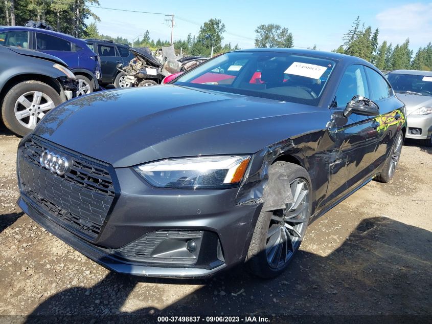2022 AUDI A5 SPORTBACK PREMIUM PLUS - WAUCBCF55NA003471