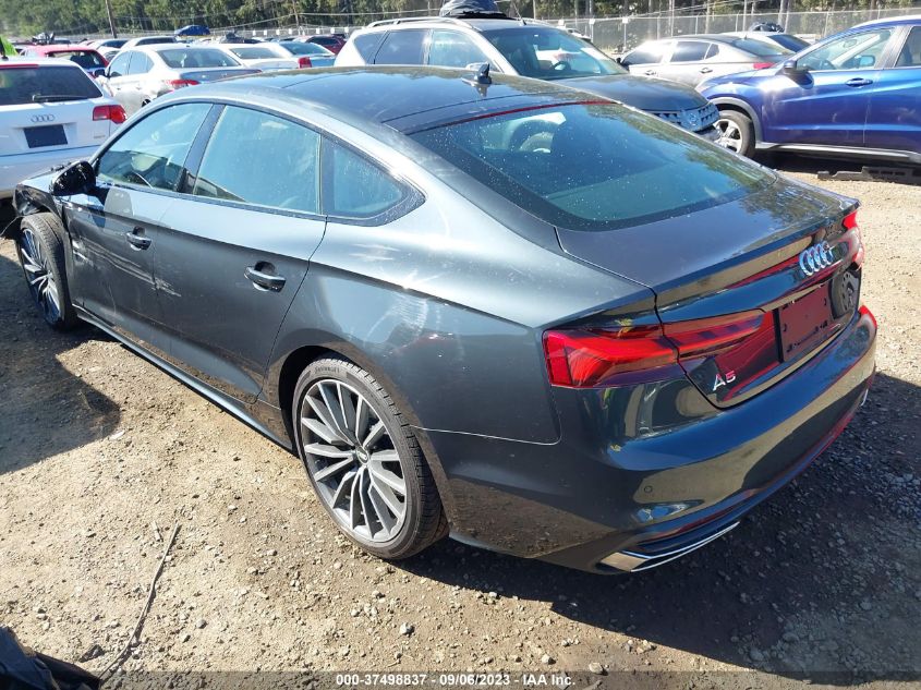 2022 AUDI A5 SPORTBACK PREMIUM PLUS - WAUCBCF55NA003471