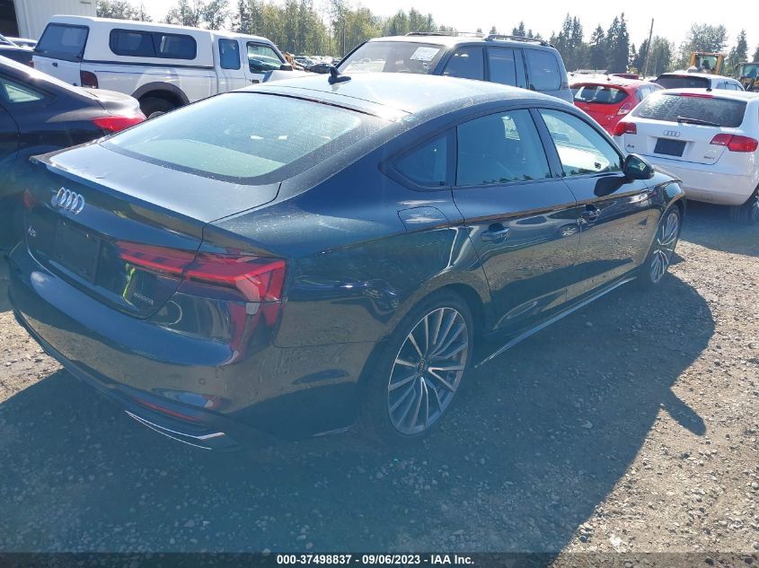 2022 AUDI A5 SPORTBACK PREMIUM PLUS - WAUCBCF55NA003471