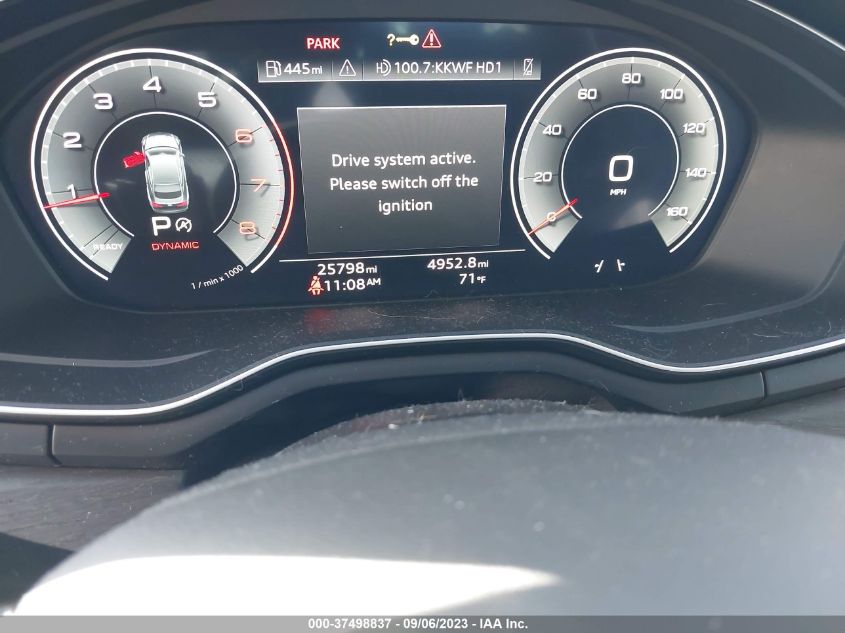 2022 AUDI A5 SPORTBACK PREMIUM PLUS - WAUCBCF55NA003471