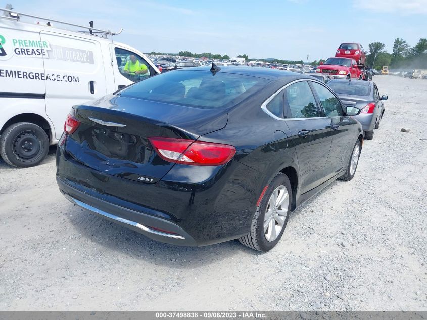 VIN 1C3CCCAB1GN167409 2016 CHRYSLER 200 no.4