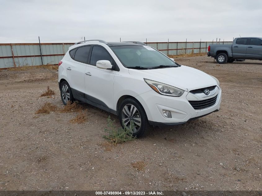 Lot #2524269528 2015 HYUNDAI TUCSON LIMITED salvage car