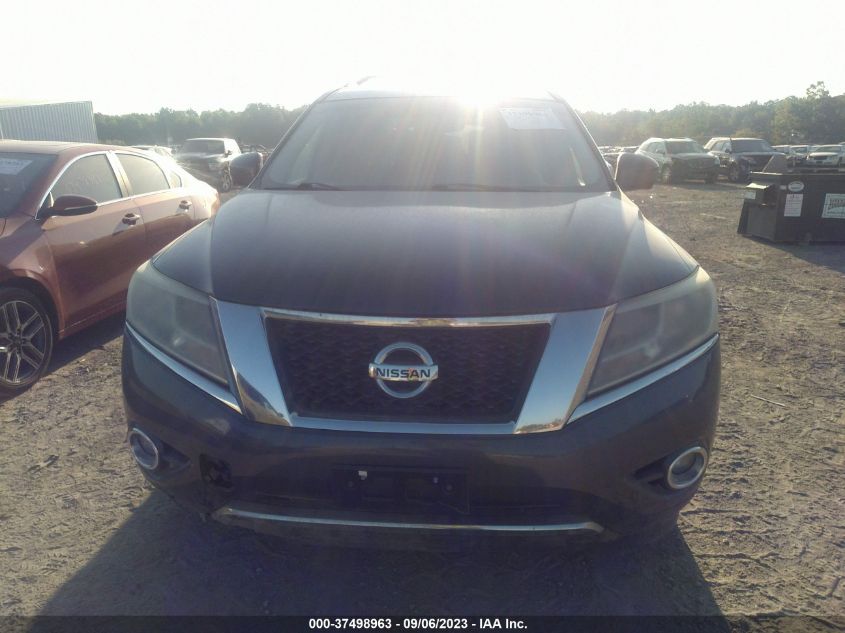 2014 NISSAN PATHFINDER PLATINUM - 5N1AR2MM8EC721641