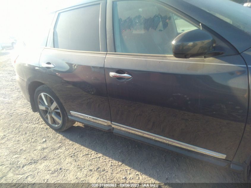 2014 NISSAN PATHFINDER PLATINUM - 5N1AR2MM8EC721641