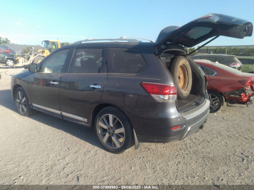 2014 NISSAN PATHFINDER PLATINUM - 5N1AR2MM8EC721641