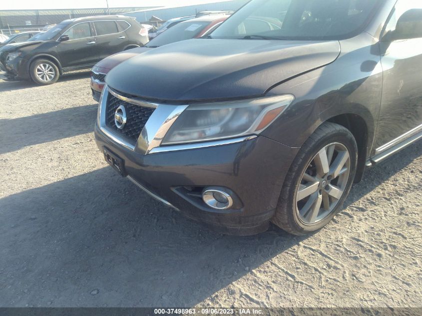 2014 NISSAN PATHFINDER PLATINUM - 5N1AR2MM8EC721641