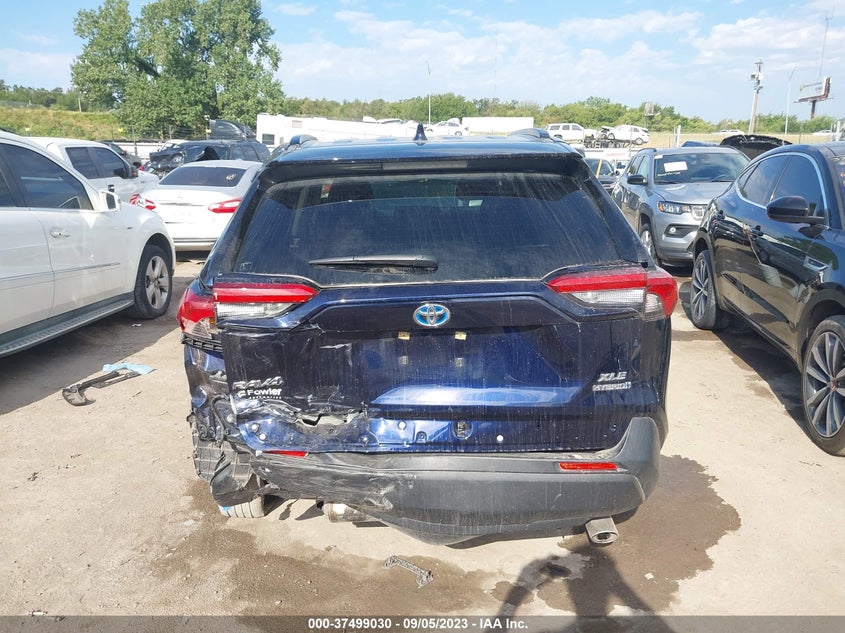 VIN JTMRWRFV3ND145238 2022 TOYOTA RAV4 HYBRID XLE