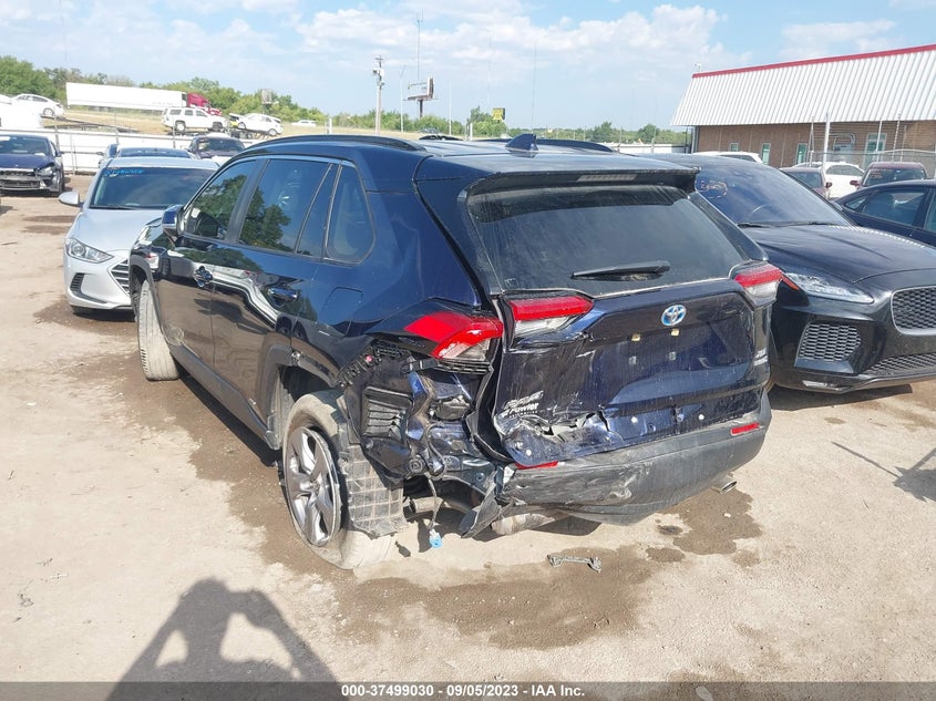 VIN JTMRWRFV3ND145238 2022 TOYOTA RAV4 HYBRID XLE