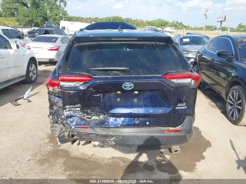 VIN JTMRWRFV3ND145238 2022 TOYOTA RAV4 HYBRID XLE