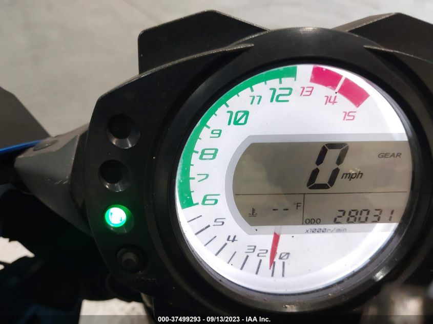 2008 KAWASAKI ZX1000 E JKAZXCE138A006994
