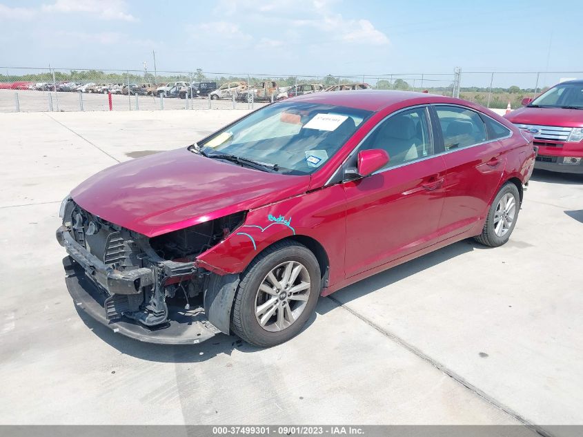 2015 HYUNDAI SONATA 2.4L SE - 5NPE24AFXFH087170