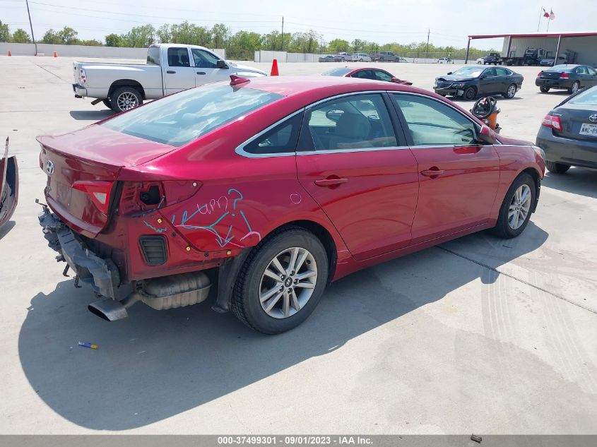 2015 HYUNDAI SONATA 2.4L SE - 5NPE24AFXFH087170