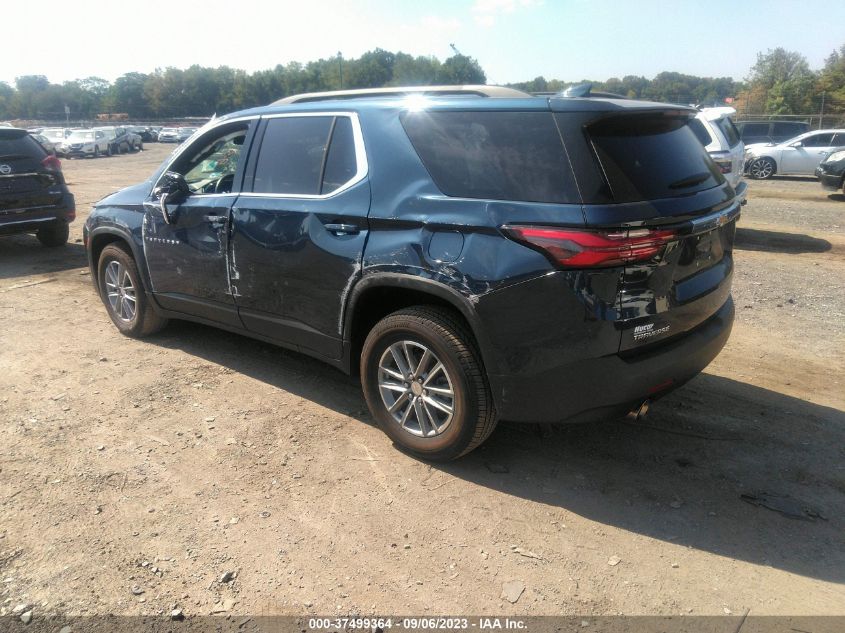 VIN 1GNERGKW2NJ168995 2022 CHEVROLET TRAVERSE LT