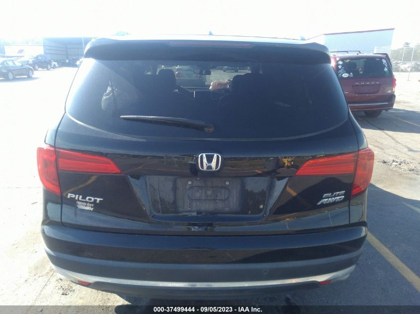 2017 HONDA PILOT ELITE - 5FNYF6H02HB062554