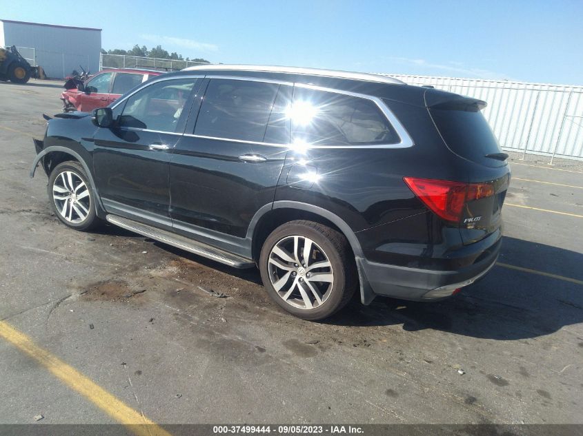 2017 HONDA PILOT ELITE - 5FNYF6H02HB062554