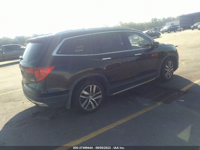 2017 HONDA PILOT ELITE - 5FNYF6H02HB062554