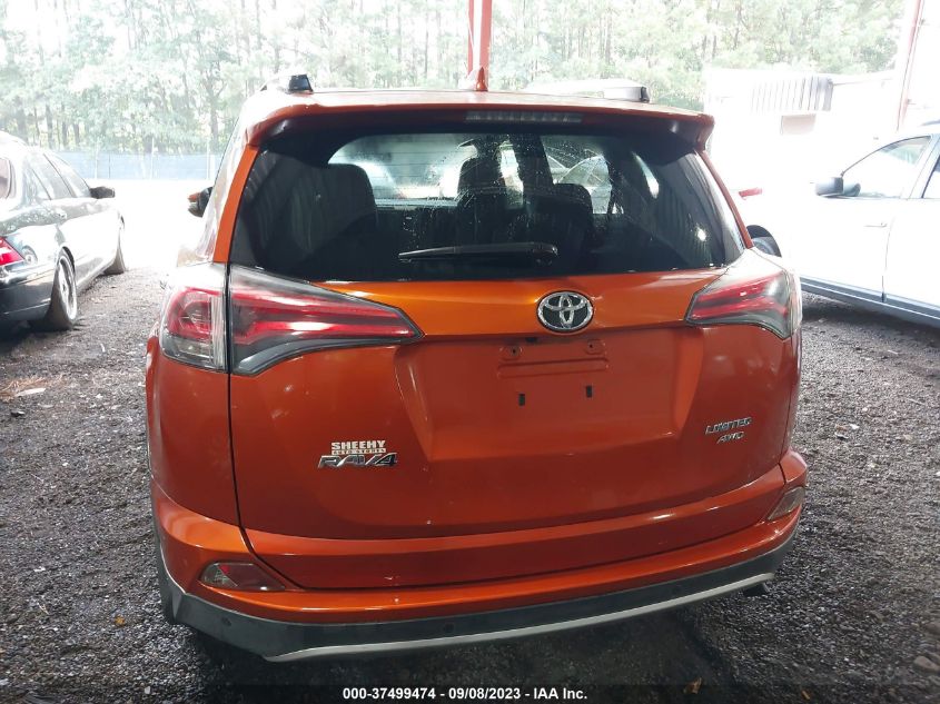 2016 TOYOTA RAV4 LIMITED - JTMDFREV7GJ087618