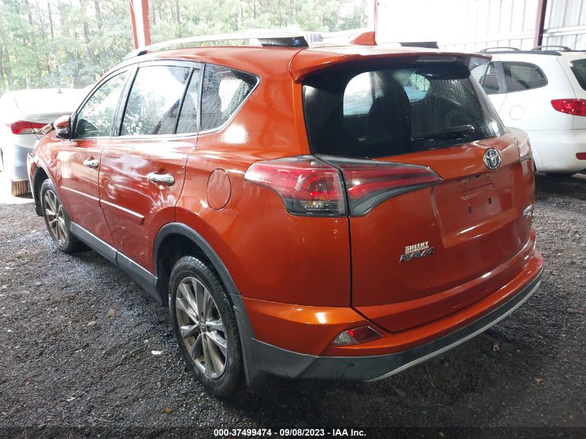2016 TOYOTA RAV4 LIMITED - JTMDFREV7GJ087618