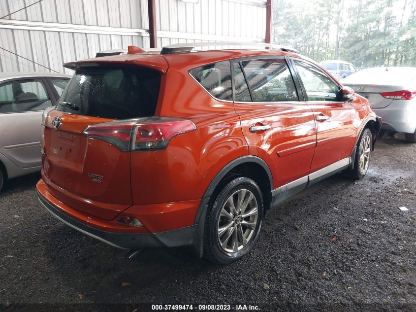 2016 TOYOTA RAV4 LIMITED - JTMDFREV7GJ087618