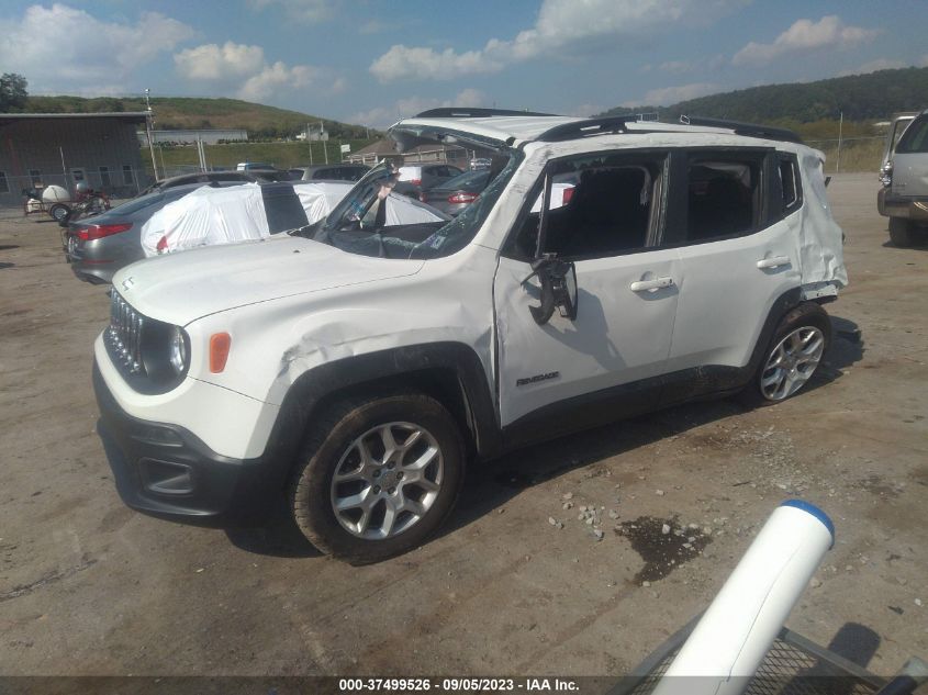 2017 JEEP RENEGADE LATITUDE - ZACCJBBB0HPG44480