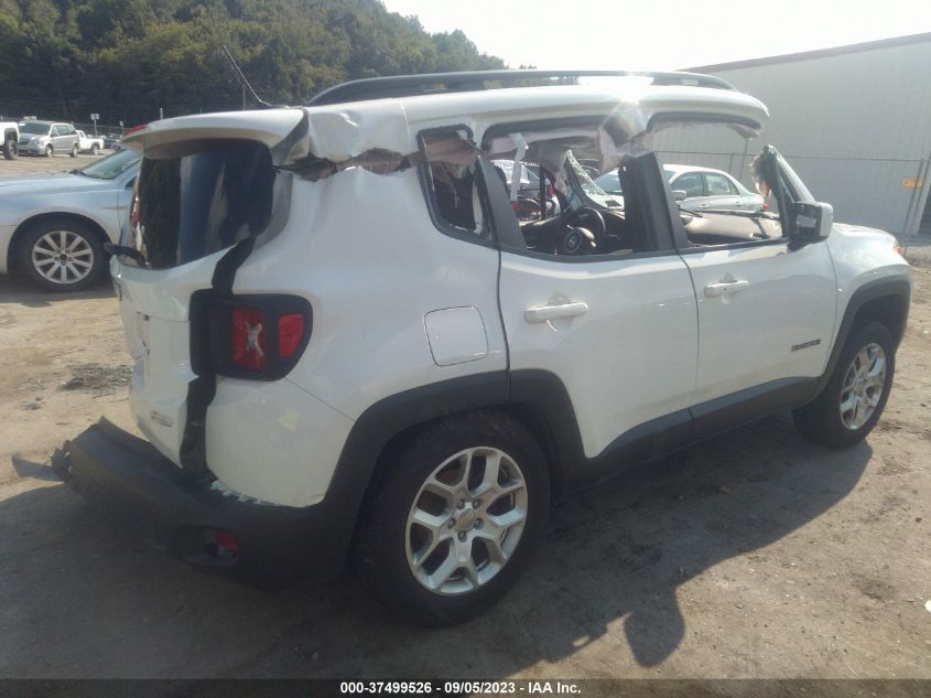 2017 JEEP RENEGADE LATITUDE - ZACCJBBB0HPG44480