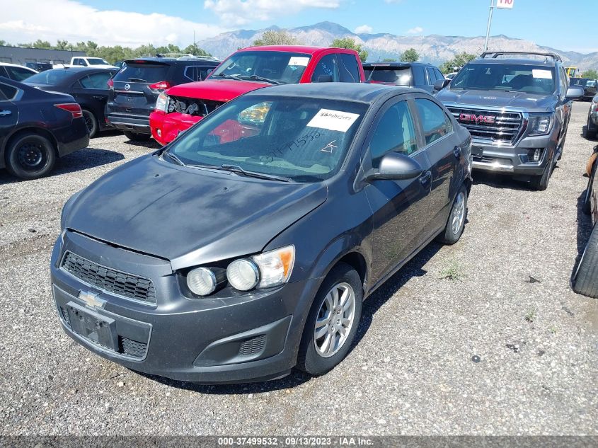 2013 CHEVROLET SONIC LT - 1G1JC5SHXD4163984