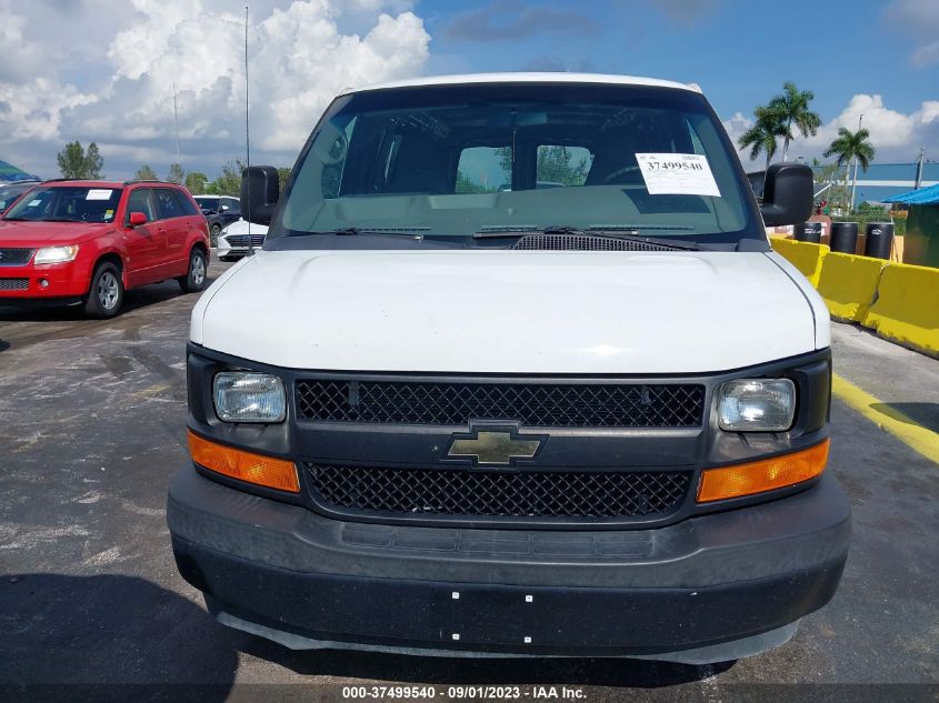 2014 CHEVROLET EXPRESS CARGO VAN - 1GCWGFCA2E1144924