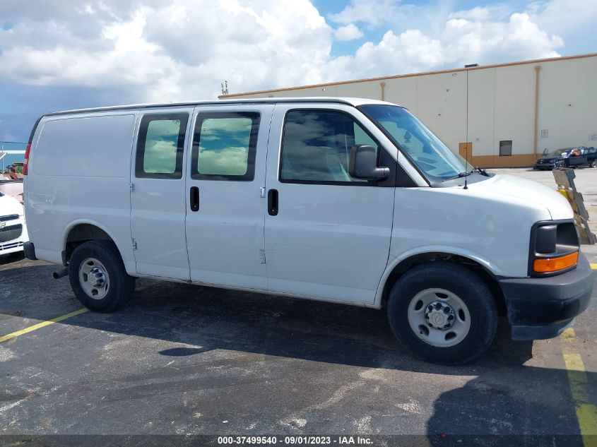 2014 CHEVROLET EXPRESS CARGO VAN - 1GCWGFCA2E1144924