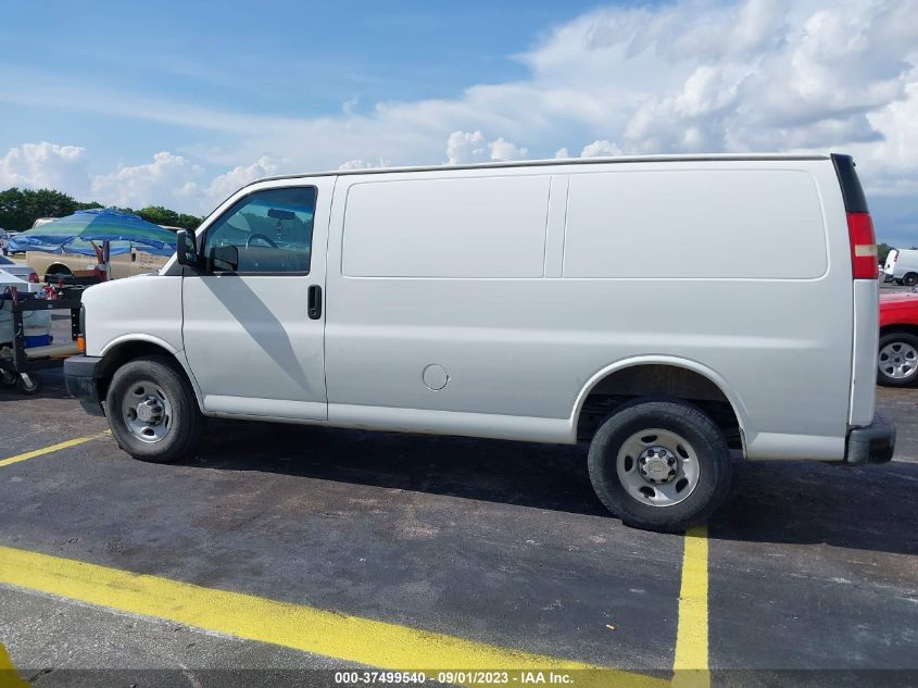 2014 CHEVROLET EXPRESS CARGO VAN - 1GCWGFCA2E1144924