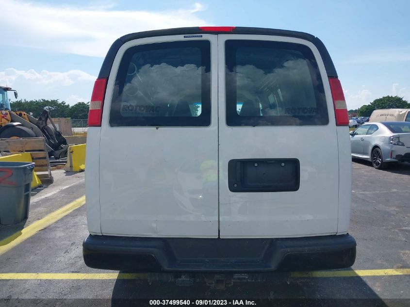 2014 CHEVROLET EXPRESS CARGO VAN - 1GCWGFCA2E1144924