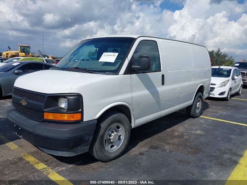 2014 CHEVROLET EXPRESS CARGO VAN - 1GCWGFCA2E1144924