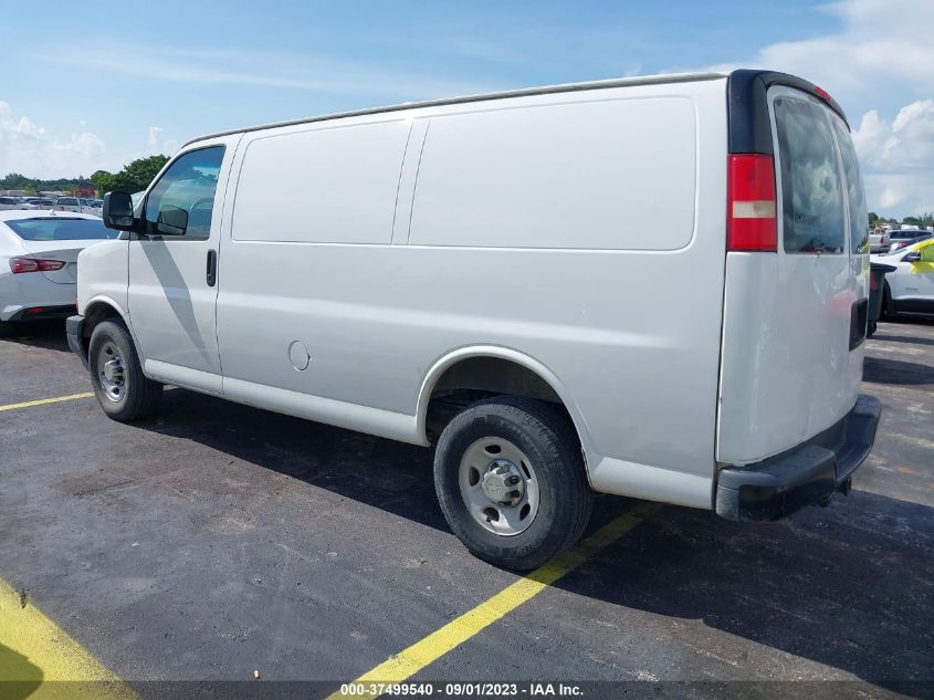 2014 CHEVROLET EXPRESS CARGO VAN - 1GCWGFCA2E1144924