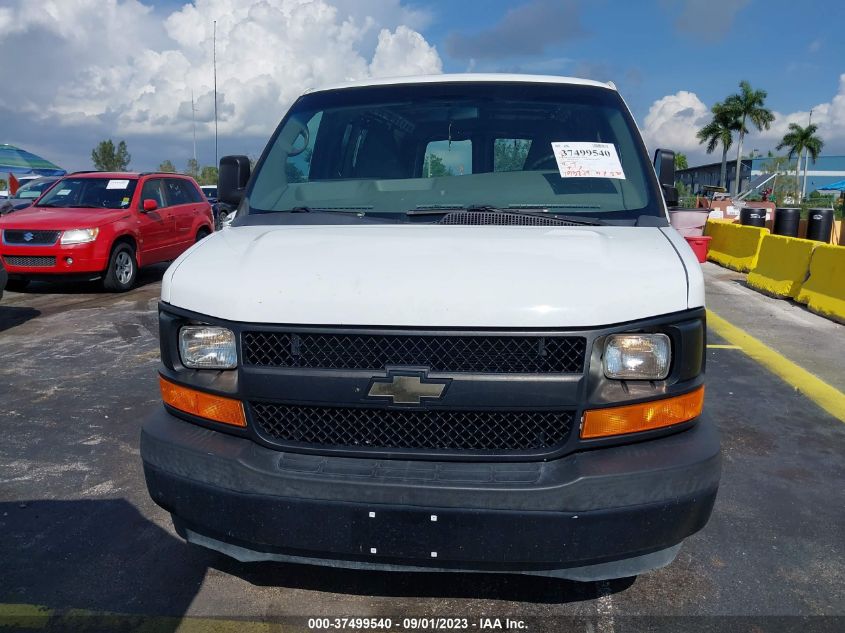 2014 CHEVROLET EXPRESS CARGO VAN - 1GCWGFCA2E1144924