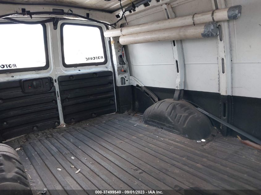2014 CHEVROLET EXPRESS CARGO VAN - 1GCWGFCA2E1144924