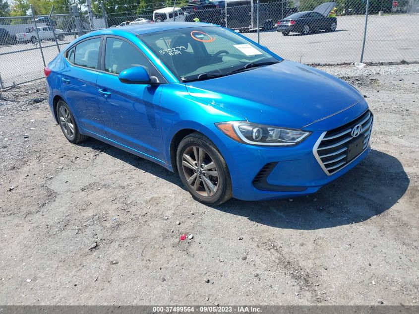 2017 HYUNDAI ELANTRA SE - 5NPD84LF0HH123796