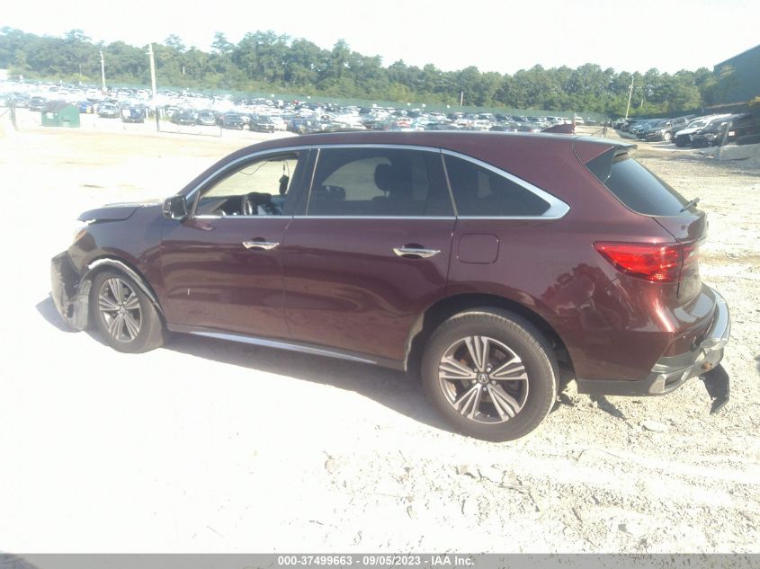 2017 ACURA MDX - 5FRYD4H30HB015364