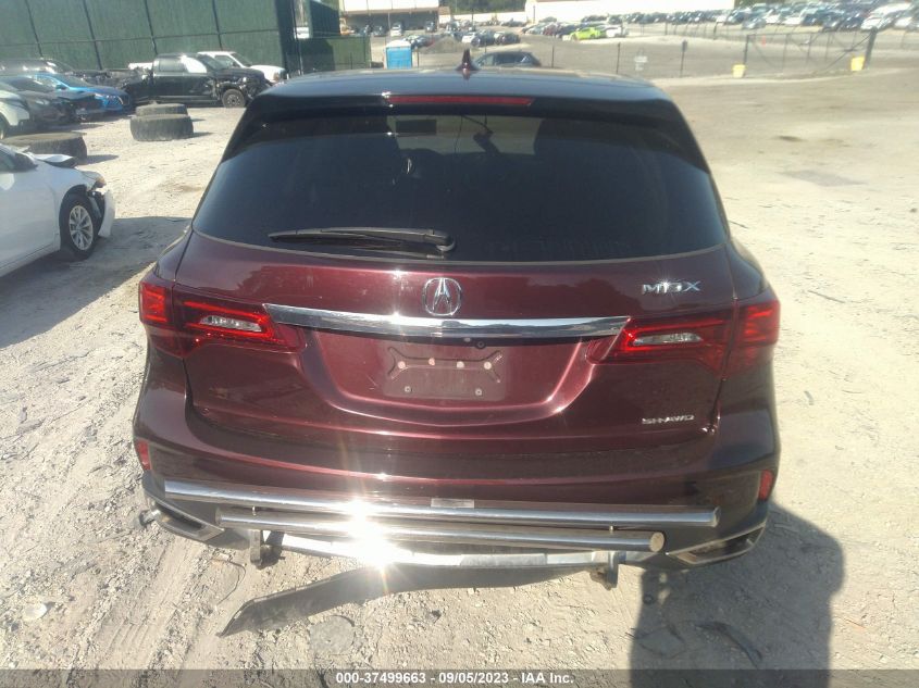 2017 ACURA MDX - 5FRYD4H30HB015364