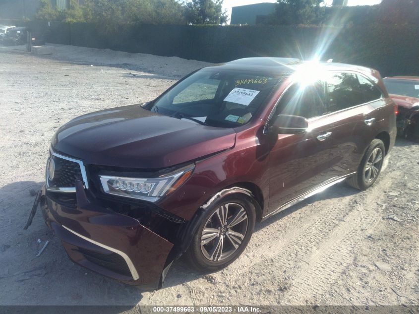 2017 ACURA MDX - 5FRYD4H30HB015364