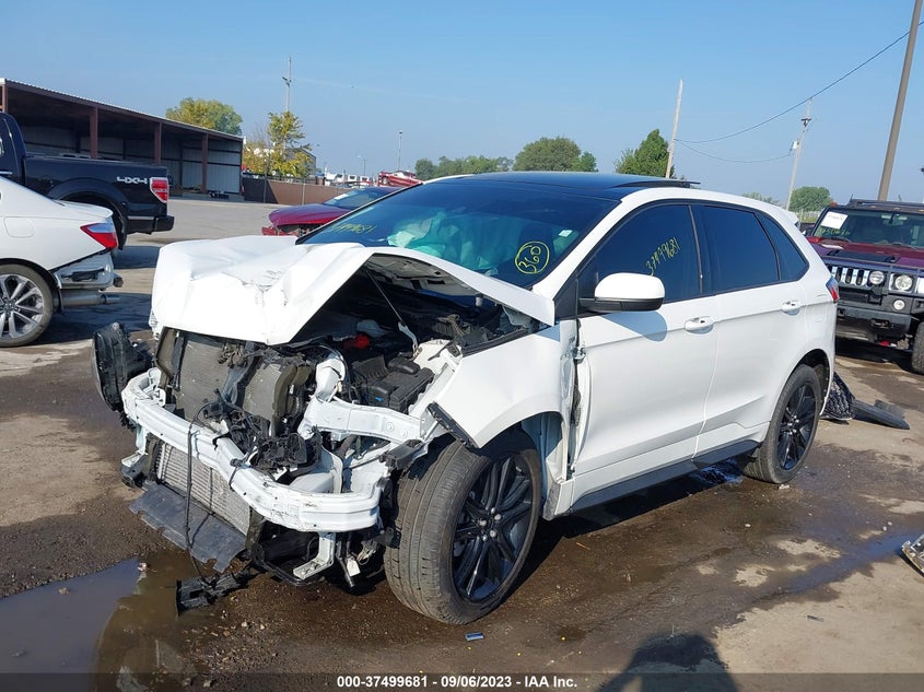VIN 2FMPK4J95MBA53550 2021 FORD EDGE SEL/ST-LINE