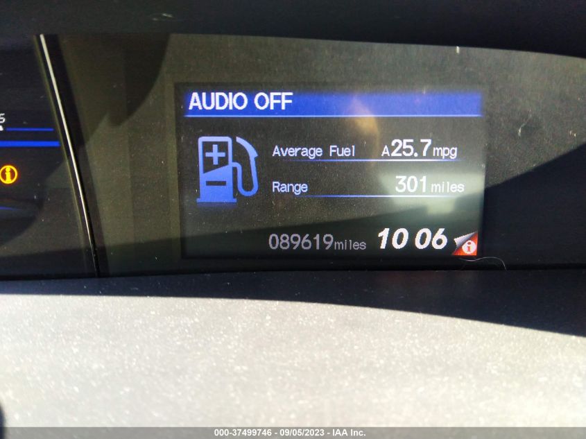 2013 HONDA CIVIC SDN LX - 2HGFB2F5XDH580895