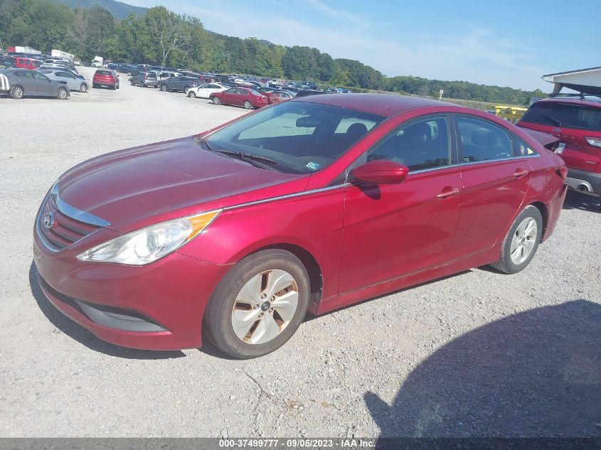 2014 HYUNDAI SONATA GLS - 5NPEB4AC6EH814387