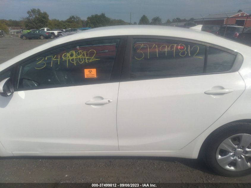 2017 KIA FORTE LX - 3KPFK4A75HE105109