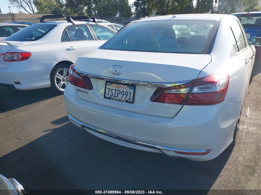 2016 HONDA ACCORD SEDAN EX - 1HGCR2F70GA075824