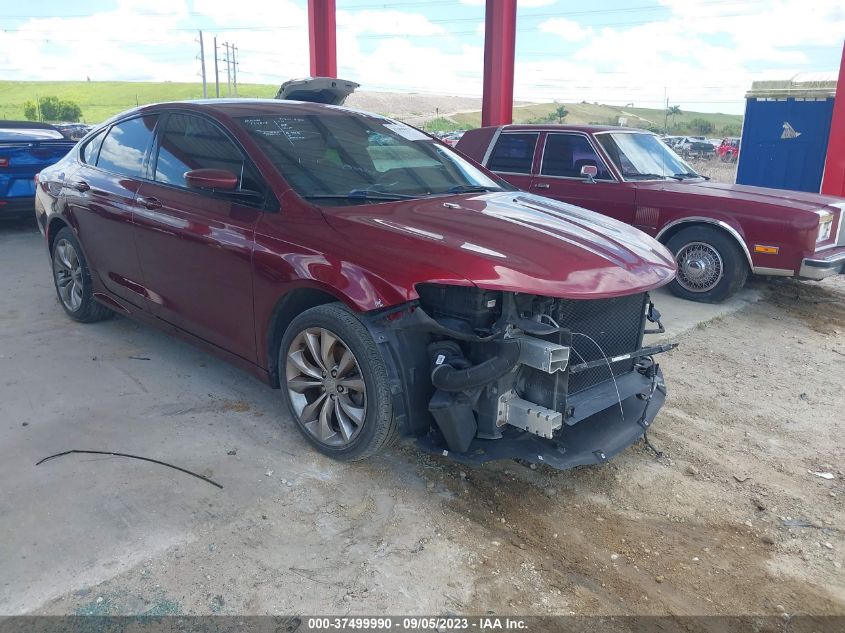 2015 CHRYSLER 200 S - 1C3CCCBB7FN758714