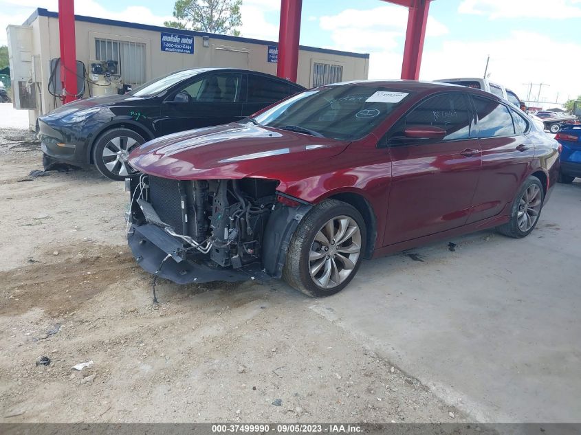 2015 CHRYSLER 200 S - 1C3CCCBB7FN758714