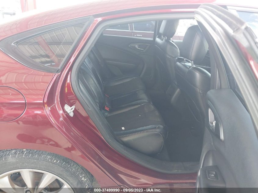 2015 CHRYSLER 200 S - 1C3CCCBB7FN758714