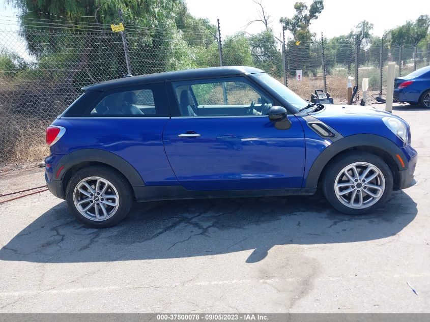 2013 MINI COOPER PACEMAN S WMWSS5C5XDWN49292