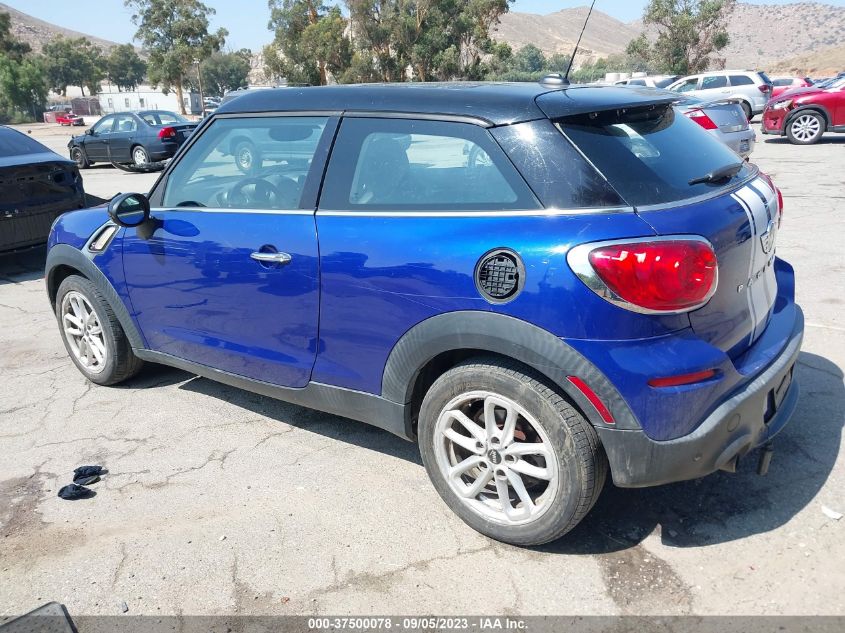 2013 MINI COOPER PACEMAN S WMWSS5C5XDWN49292