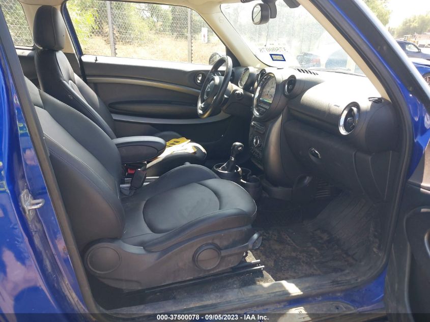 2013 MINI COOPER PACEMAN S WMWSS5C5XDWN49292