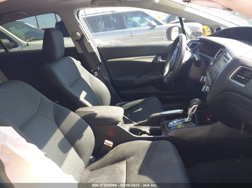 2015 HONDA CIVIC SEDAN EX - 19XFB2F81FE218381